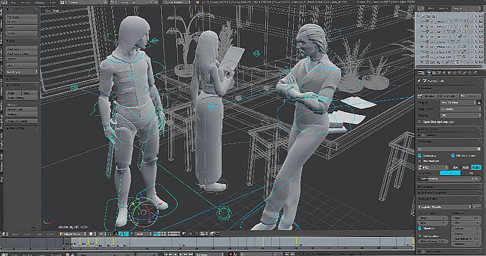 Какой дизайнер применяет в своих работах совмещение 3d анимации и 2d изображения